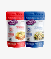 Konjac Massa Mista – Caixa com 14 Unidades (7 Lasanha + 7 Linguine) 200g