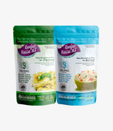 Konjac Massa Mista – Caixa com 14 Unidades (7 Arroz + 7 Penne) 200g